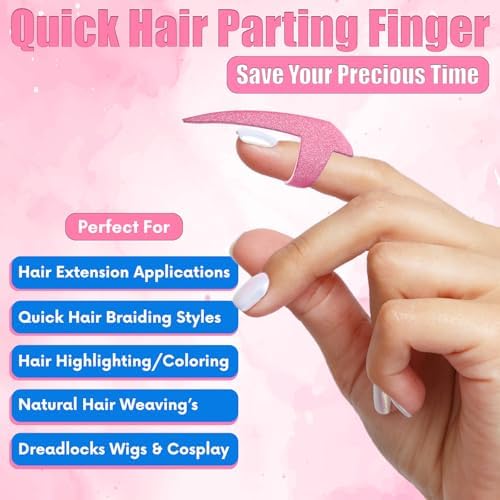 Hair Parting Ring for Braiding and Extensions, CEC20 - Image 2
