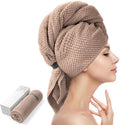 YFONG Large Microfiber Hair Towel Wrap for Women, 26" X 40" Super Absorbent by YFONG