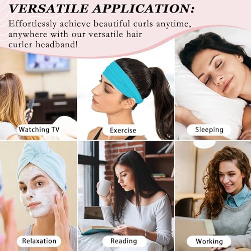ZILAMPU Heatless Curls Overnight 70" No Heat Hair Curlers to Sleep In - Image 6
