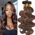 #1b & #30 Ombre Body Wave Human Hair Bundles 28/30/32 Inch by Home