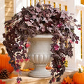 Fall Artificial Plants Fake Ivy Hanging Vines Greenery for Outdoor Planter by KAFDY