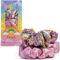 Lisa Frank x Kitsch Pillow Satin Scrunchies for Women - 2pcs by Kitsch