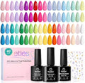 Beetles Pastel Gel Polish Set, Petal Symphony Collection,36 Colors by beetlesGelPolish