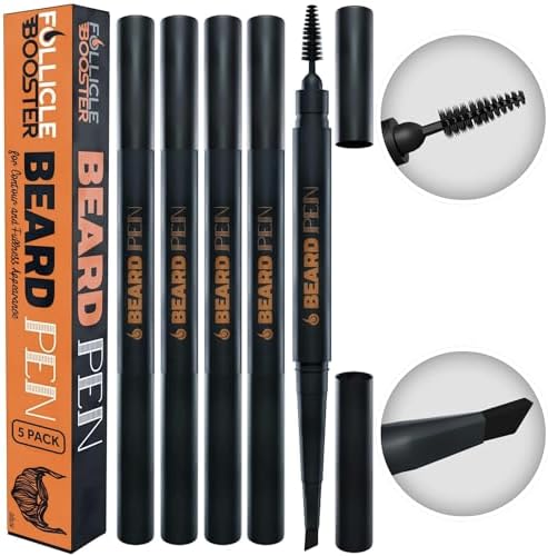 Beard Pen Filler for Men - Barber Styling Grooming Pencil - Light Brown by FollicleBoosterbythehairlossdude