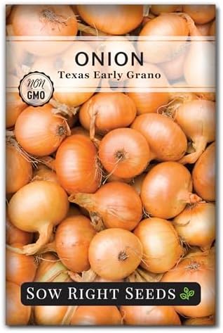 Sow Right Seeds Texas Early Grano Onion by SowRightSeeds