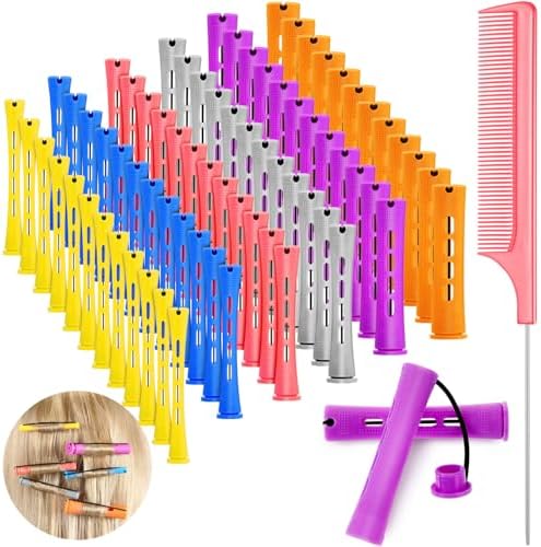 Willbond 72-Piece Hair Perm Rods Kits, Long Cold Wave Hair Rollers by Willbond+Technology+Limited