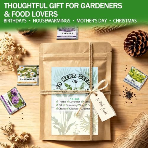 Heirloom10 Herb Seeds Kit - Image 7