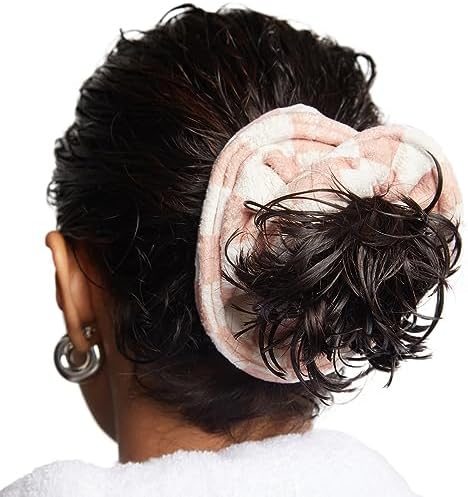 Kitsch Microfiber Quick-Dry Hair Towel Scrunchie - Terracotta, 2 pcs - Image 5