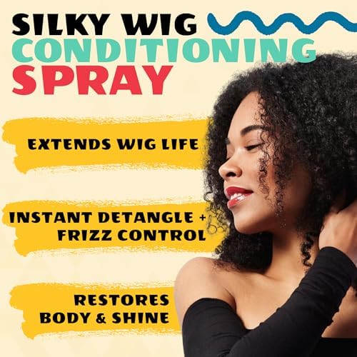 AllDay Locks Synthetic Wig Spray, Nourishes, Softens Fibers, 8 Oz Bottle - Image 2
