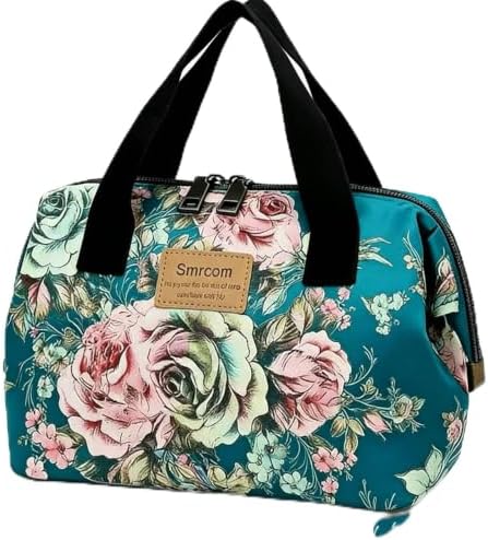 Makeup Bag Cosmetic Bag For Women Girl Travel Makeup Bag Toilet Bag Zipper Organizer Bag Waterproof by Smrcom