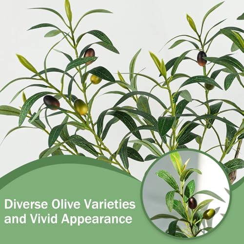 Caxchiling Artificial Olive Tree 2FT, Faux Potted Tree Indoor - Image 4