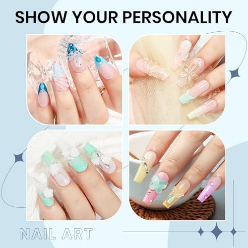 Solid Builder Gel for Nails 3D Nail Sculpture Gel and Nail Rhinestone Glue - Image 6