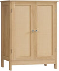 Iwell Storage Cabinet, Rattan Cabinet with Adjustable Shelf, for Living Room, Entryway, Kitchen, Home Office, Nature by IWELL