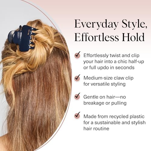 Kitsch Medium Hair Clips for Women - Non-Slip, Durable, 1pc - Image 6