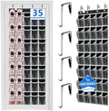 Shoe Rack for Door, Over Door Shoe Organizer for Closet by Zebricolo