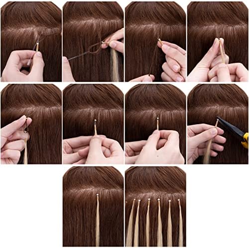 Hairro Silicone Nano Ring Beads 200pcs 3mm For Nano Link Hair Kertain Human Hair Extensions Add-in And Add-on Hair Accessories Dark Brown - Image 5