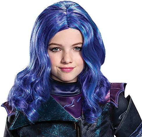 Disguise Mal Wig, Official Descendants 3 Costume Accessory for Kids, Child Size by DisguiseCostumes