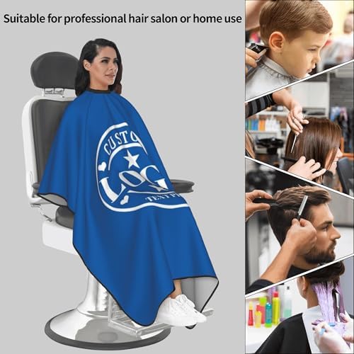 Custom Barber Cape Customized Haircut Capes Logo Text Photo Salon Hairdressing Apron for Home and Barbershop - Image 7