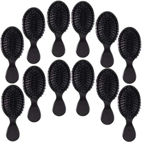 12 pcs Mini Hair Brush,Small Brush for Most Hair Types by ZMOIVOK