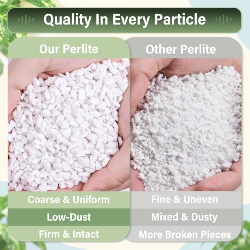 4QT Organic Perlite For Plants Indoor, Horticultural Soil Amendment - Image 4