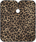 ALAZA Vintage Leopard Spot Barber Cape for Men Women, Waterproof Haircut Apron Beard Shaving Bib Hair Cutting Cloth 55 x 65 Inch by ALAZA
