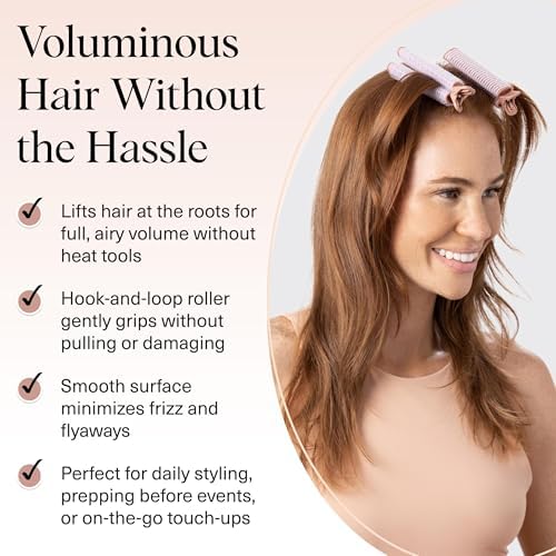 Kitsch Ceramic Volumizing Hair Clips For Styling for Women - 2pc Terracotta - Image 3