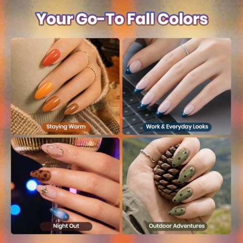 Beetles Fall Gel Polish Set, Fall Passage Collection, 25 Autumn Colors - Image 6