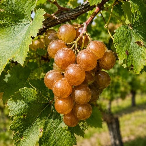 Carlos Muscadine Grape Vine - 28-36" Tall Live Plant - 2 Gallon Pot by Unknown