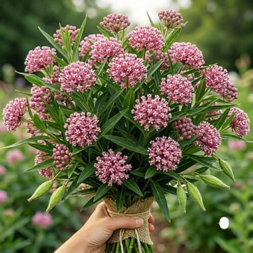 2 Pink Milkweed Live Plants, Asclepias Tuberosa Perennial, 4-7 Inch Tall - Image 5