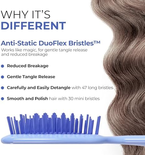 FHI Heat UNbrush Mini Detangling Brush for Wet & Dry Hair - Image 4