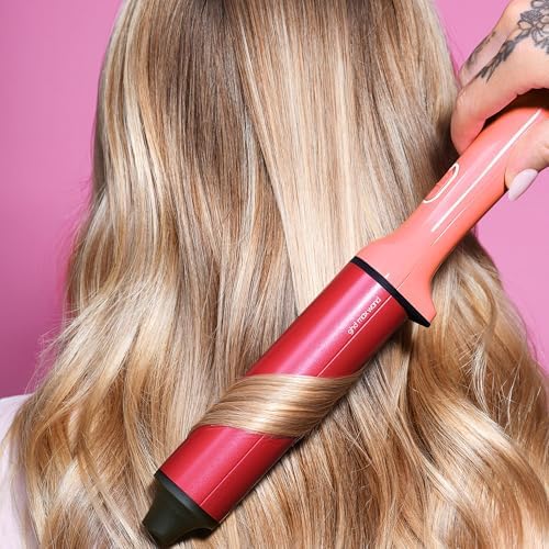 ghd Chronos Curve Max Wand, 1.5" Barrel, Candy Coral - Image 4