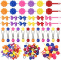 Giegxin 60 Pcs Girls Barrettes Hair Clips Ponytail Ties, ovely Style by Giegxin