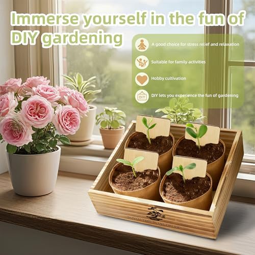 Bonsai Tree Growing Kit - All-in-One plant repotting mat Gardening Tools & User Manual, Unique Gift for Plant Lovers (Seeds Not Included)Gardening Gifts for Women Men Mom Father Birthday Thanksgiving - Image 3