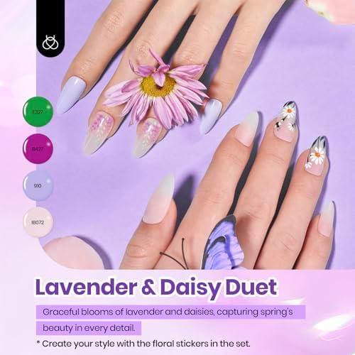Beetles Pastel Gel Polish Set, Petal Symphony Collection,36 Colors - Image 4