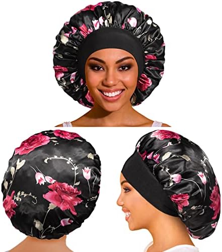 Satin Bonnet Silk Hair Bonnet for Sleeping, Bonnets for Women - Image 2