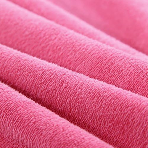 FakeFace Womens Bath Towel Dress Wrap Shower Spa Robe Hair Turban Cap Set - Image 4