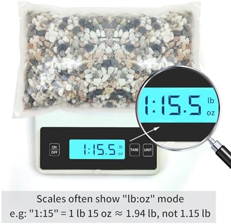 FANTIAN 2 lbs Succulent and Cactus Pebbles Rocks, 3/8 Inch Aquarium Gravel - Image 3