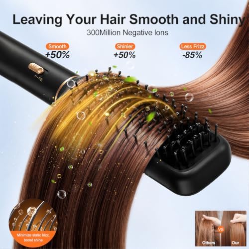 5-in-1 Hair Dryer Brush Set, Hot Air Styler with Auto-Wrap Curlers - Image 3