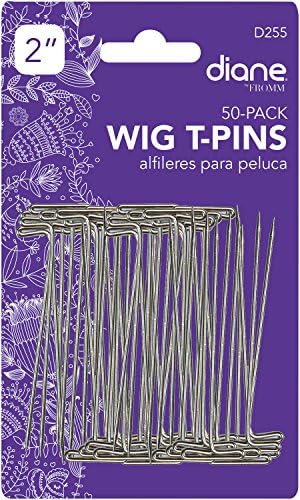 Diane Wig T Pins, 2", 50Piece, 0.3 lb by Diane