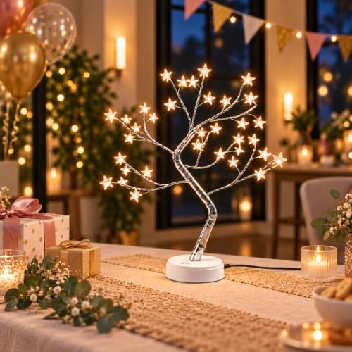 Tabletop Tree Shaped Decorative Branch Lights - Image 6