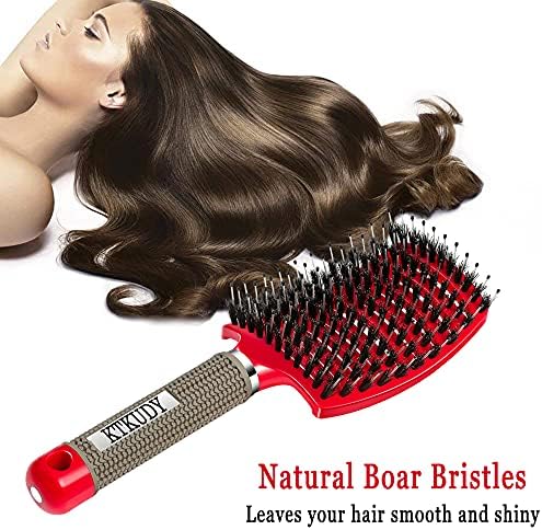 Pain-Free Detangling Brush for Women & Kids, Wet & Dry Hair, All Hair Types - Image 3