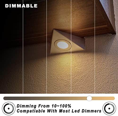 GU10 LED Track Light Bulbs Dimmable 50W Equivalent, 2700K Soft Warm Light - Image 4