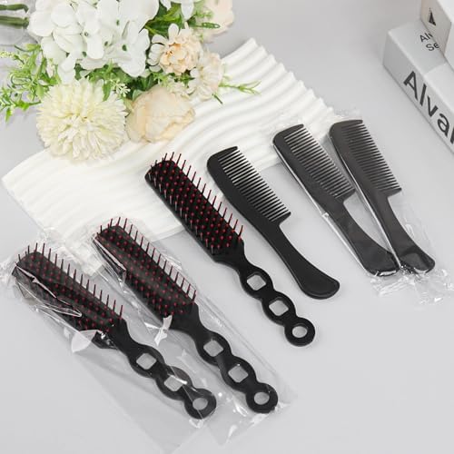 100 Hair Brush and Combs Bulk Individually Wrapped Disposable Hair Combs - Image 3