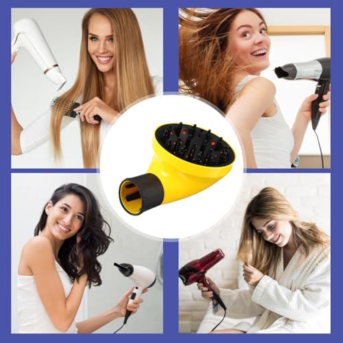 Hair Diffuser Attachment for Thick Hair, Quick Styling Plastic - Image 4
