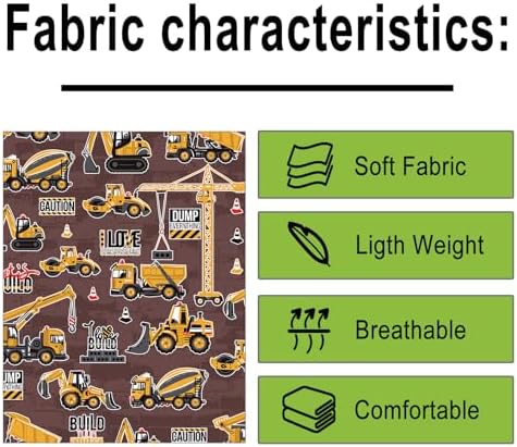 Pelocapa Hair cutting Capes for Kids Waterproof Salon Capes Shampoo Capes for Boys Girls Children - 39"× 51" (Construction Vehicle) - Image 4