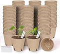 JNYONG 120 Packs 3.15 Inch Peat Pots,Garden Germination Nursery Pots by JNYONG