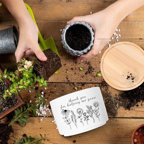 Thank You Gifts for Teacher, Succulent Plant Pot (Plants Not Included) - Image 3