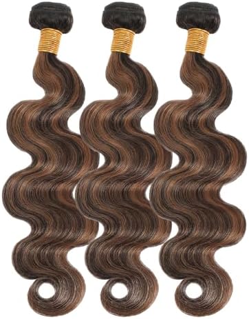 #1b & #30 Ombre Body Wave Human Hair Bundles 28/30/32 Inch - Image 7