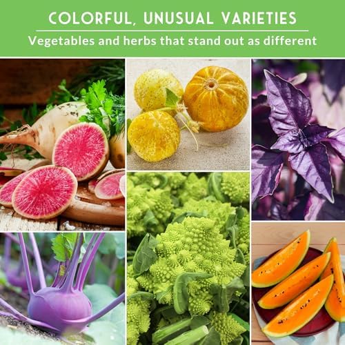 Rare Exotic Vegetable & Fruit Seeds for Planting – 6 Variety Heirloom Pack - Image 4