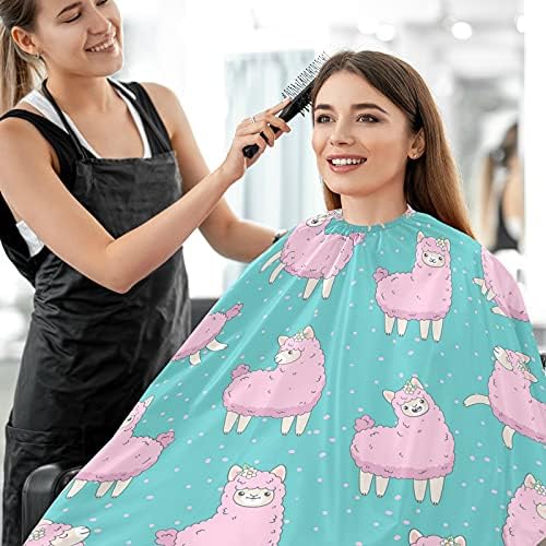 visesunny Professional Barber Cape Polyester Hair Cutting Salon Cape Apron Anti-Static Beard Bib Grooming Apron - Image 4